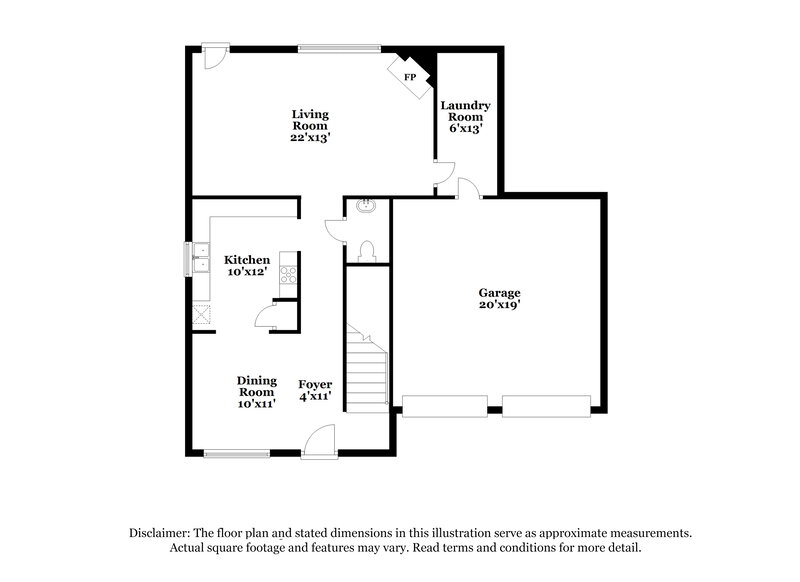 2,030/Mo, 3704 Sweet Birch Dr Greensboro, NC 27406 Floor Plan View 2