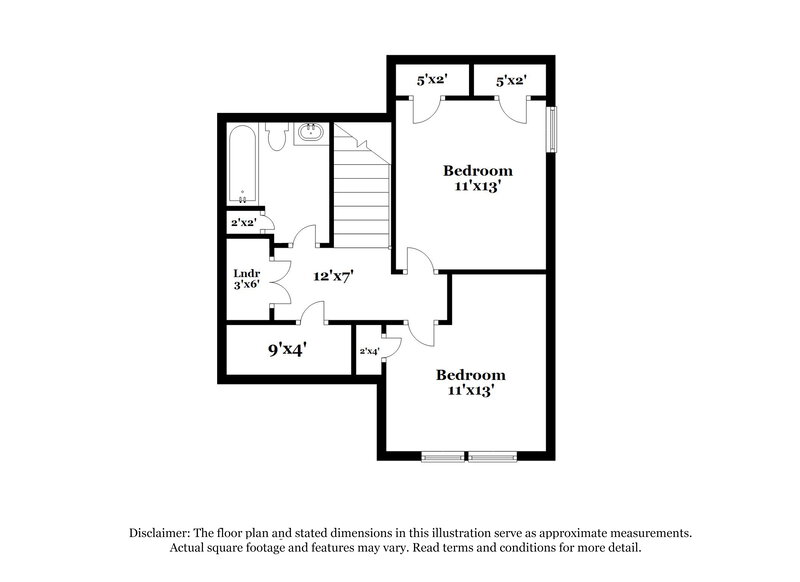 1,795/Mo, 7 Planters Wood Trail Greensboro, NC 27407 Floorplan View 2