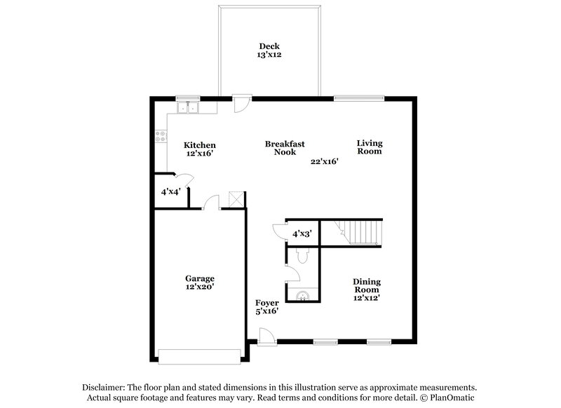 1,805/Mo, 773 Runningbrook Ln Rural Hall, NC 27045 Floor Plan View