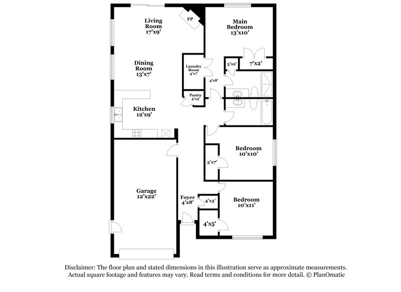 1,785/Mo, 296 Konnoak Village Circle Winston-Salem, NC 27127 Floor Plan View