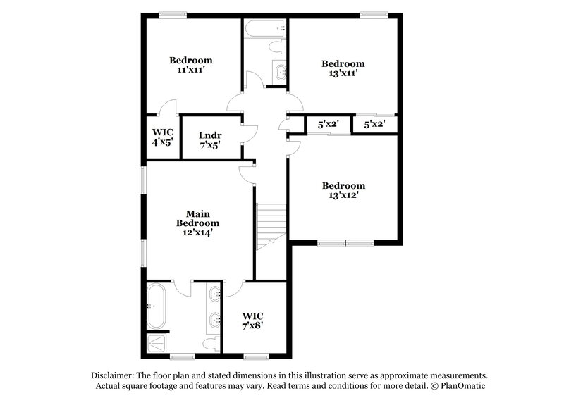 1,895/Mo, 4900 Mystic Oak Dr Browns Summit, NC 27214 Floor Plan View 2