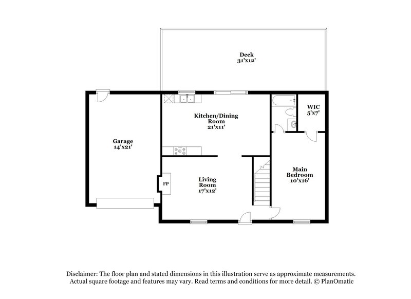 1,755/Mo, 3900 Lois St Winston-Salem, NC 27127 Floor Plan View