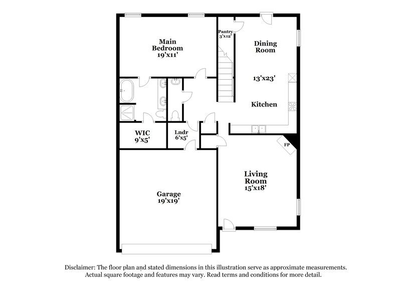 1,860/Mo, 4501 Vernon Farms Blvd Kernersville, NC 27284 Floorplan View