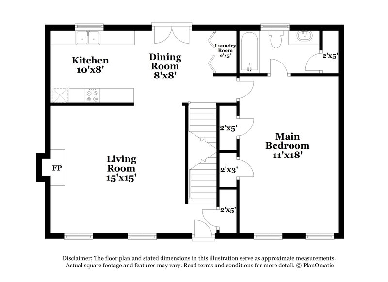 1,810/Mo, 767 Crooked Run Rd Rural Hall, NC 27045 Floorplan View