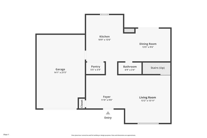 1,650/Mo, 4108 Rev Williams Dr Greensboro, NC 27401 Floor Plan View