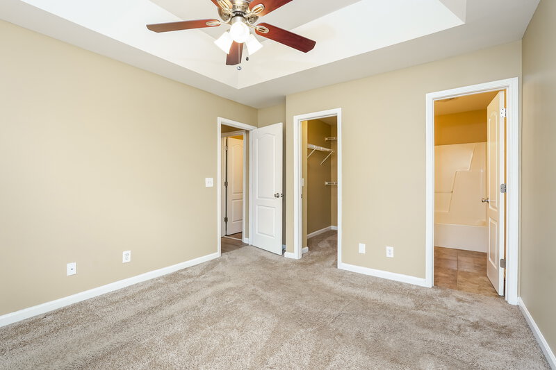 1,650/Mo, 3602 Sherbourne Ln Greensboro, NC 27405 Main Bedroom View 2