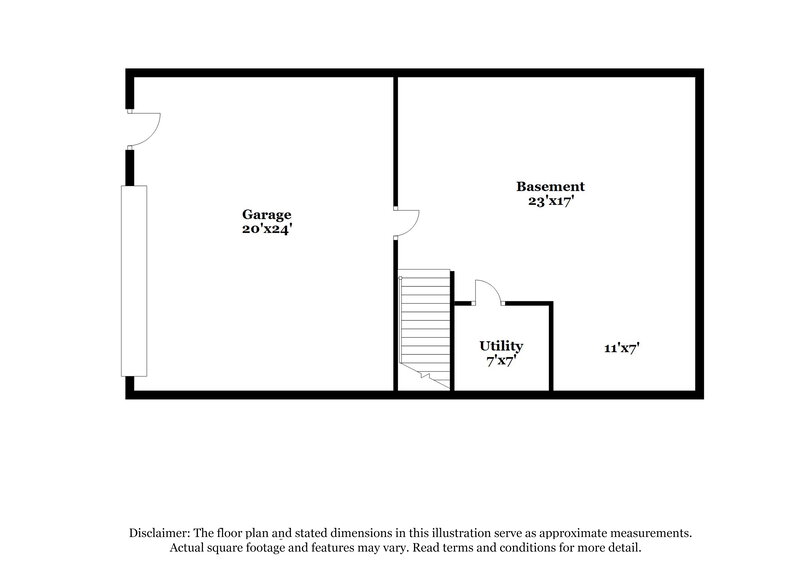 1,470/Mo, 4655 Beckel Rd Winston-Salem, NC 27127 Floor Plan View 2