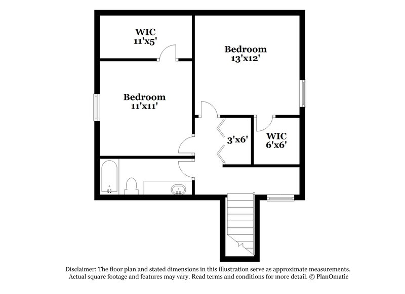 1,760/Mo, 5798 Misty Hill Circle Clemmons, NC 27012 Floor Plan View 2