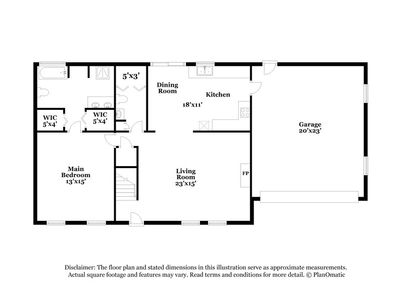 1,755/Mo, 880 Trillium Ln Winston-Salem, NC 27127 Floor Plan View