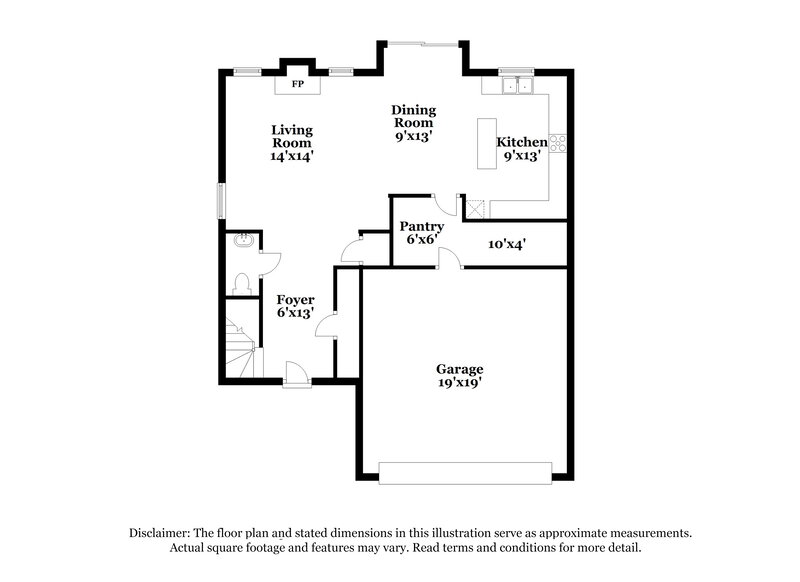 1,860/Mo, 708 Peach Orchard Dr Browns Summit, NC 27214 Floorplan View