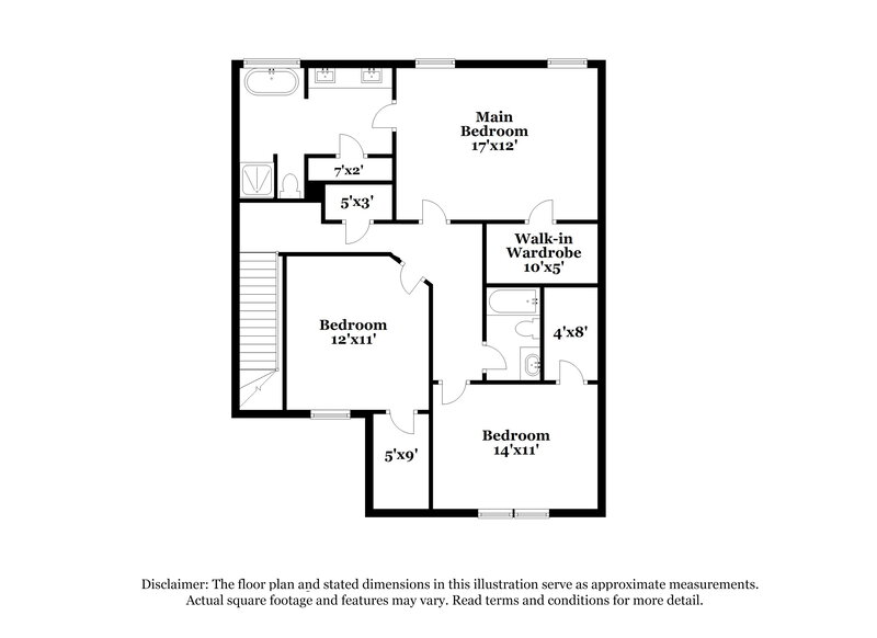 1,860/Mo, 708 Peach Orchard Dr Browns Summit, NC 27214 Floorplan View 2