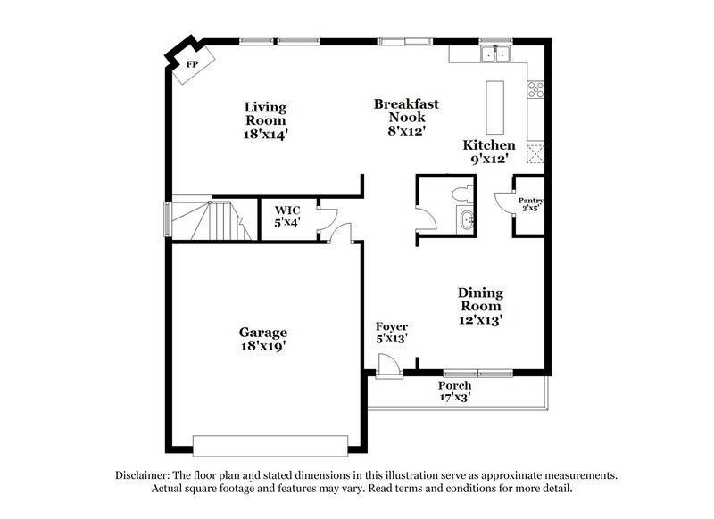 2,085/Mo, 3629 Sweet Birch Dr Greensboro, NC 27406 Floor Plan View