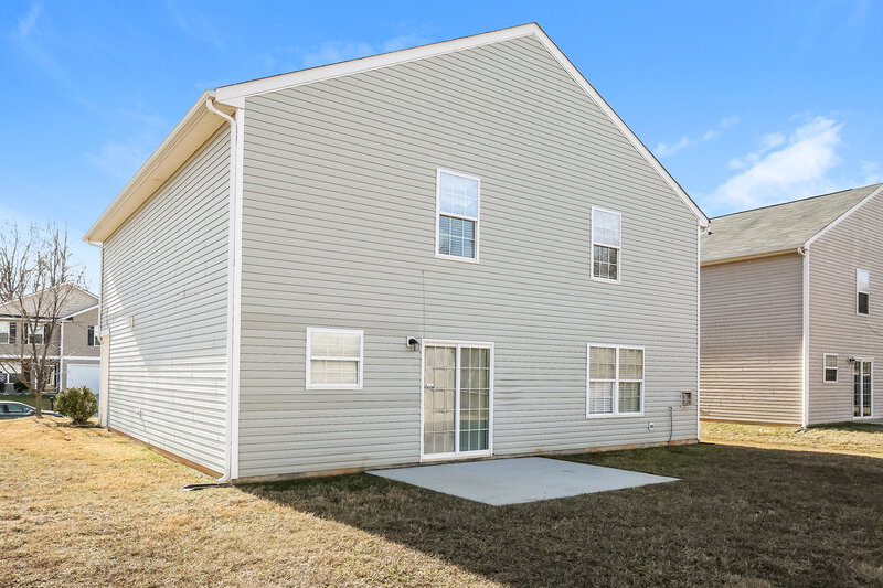 2,085/Mo, 3629 Sweet Birch Dr Greensboro, NC 27406 Rear View