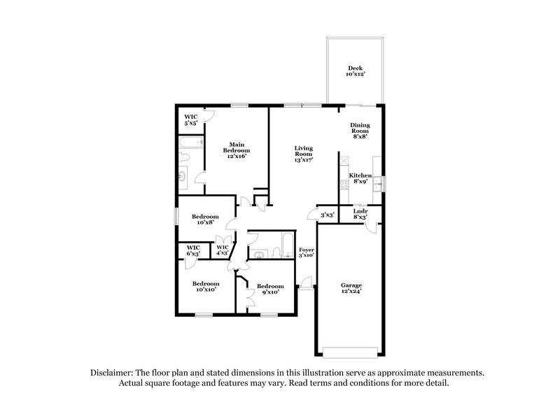 1,760/Mo, 301 Oferrell St Greensboro, NC 27405 Floor Plan View