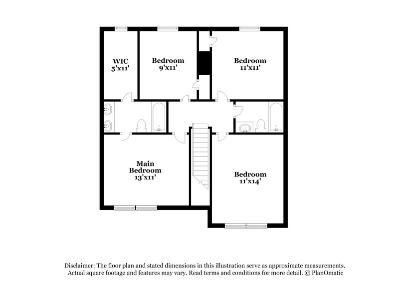 1,975/Mo, 4020 Mountainridge Dr Greensboro, NC 27401 Floor Plan View 2