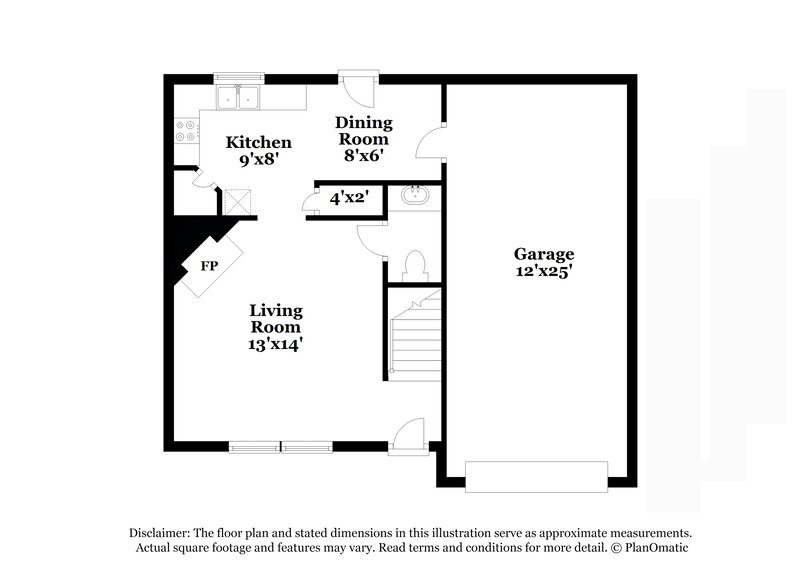 1,825/Mo, 3 Sherbourne Ct Greensboro, NC 27405 Floorplan View