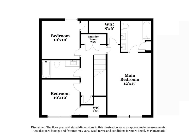 1,825/Mo, 3 Sherbourne Ct Greensboro, NC 27405 Floorplan View 2