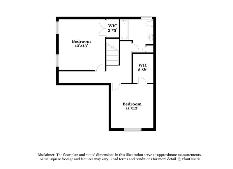 1,775/Mo, 4201 Youngstown Dr Greensboro, NC 27405 Floor Plan View 2