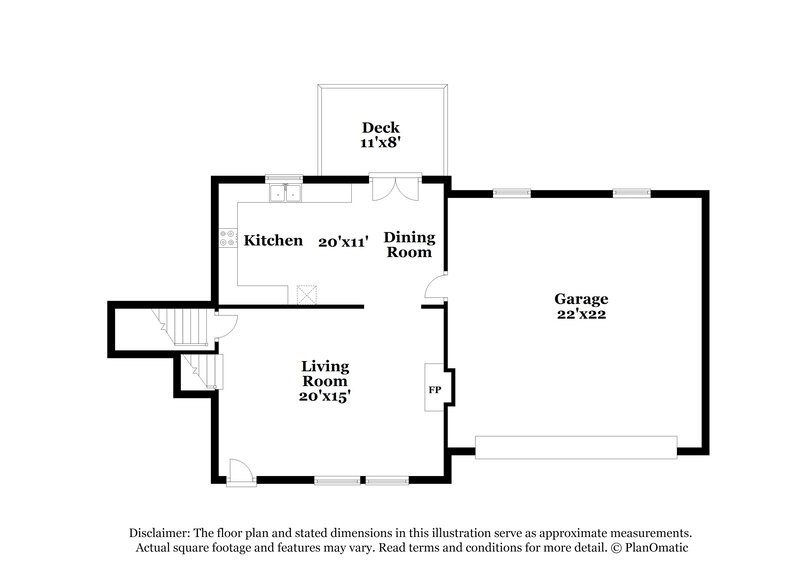 1,655/Mo, 270 Jonah Dr Linwood, NC 27299 Floor Plan View