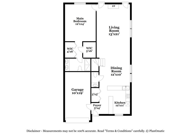 1,950/Mo, 640 Piermont Ct Winston-Salem, NC 27103 Floorplan View