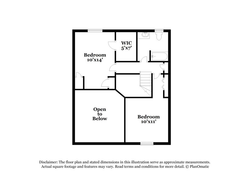 1,620/Mo, 1110 Glory Vine Rd Whitsett, NC 27377 Floor Plan View 2