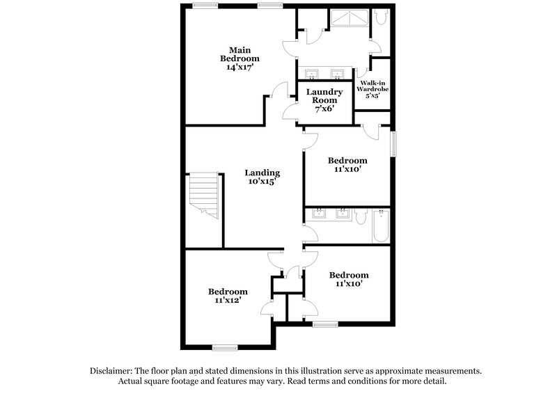 1,945/Mo, 1044 Cherry Stem Road Haw River, NC 27258 Floor Plan View 2