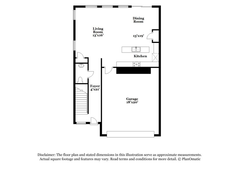1,885/Mo, 1408 Orchard Hill Road Haw River, NC 27253 Floor Plan View