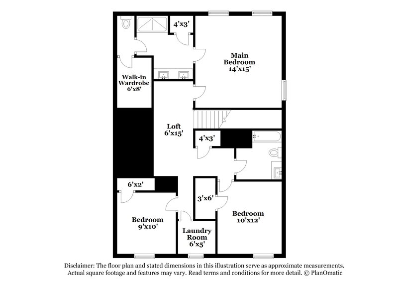 1,955/Mo, 1105 Orchard Stream Drive Haw River, NC 27258 Floor Plan View 2