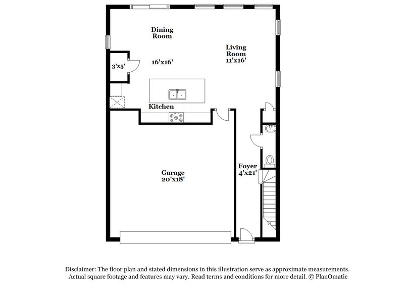 3,010/Mo, 1117 Orchard Stream Drive Haw River, NC 27258 Floor Plan View