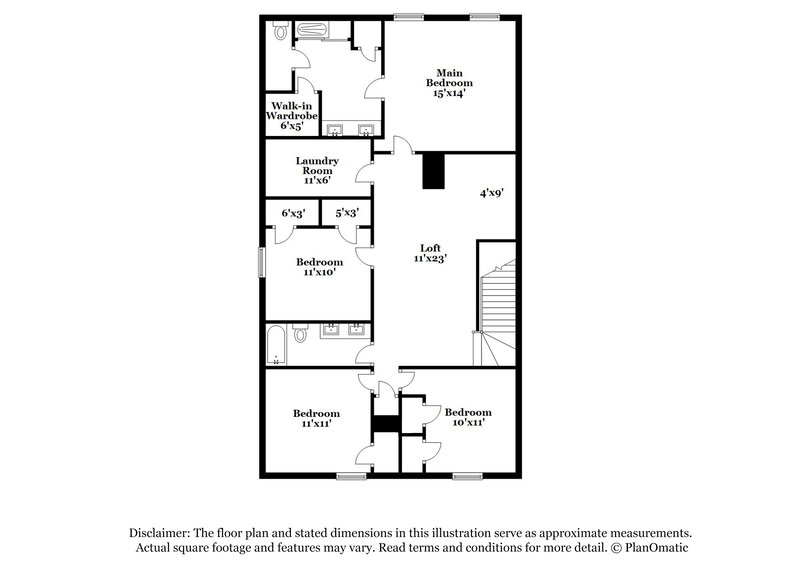 3,010/Mo, 1117 Orchard Stream Drive Haw River, NC 27258 Floor Plan View 2