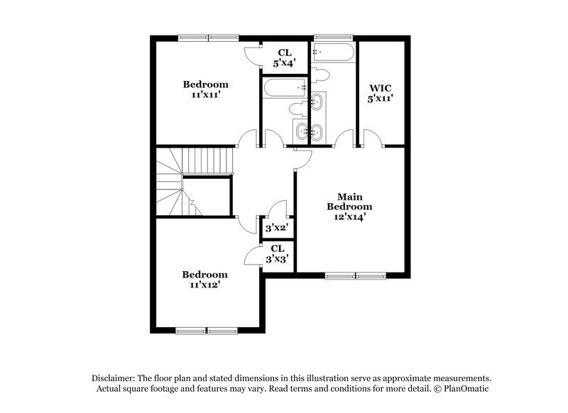 1,645/Mo, 1220 Maple Ridge Dr Burlington, NC 27217 Floor Plan View 2