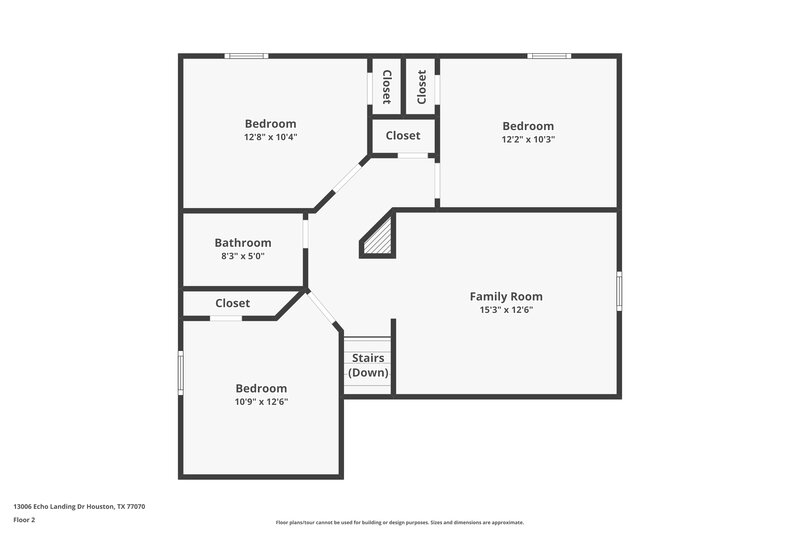 2,000/Mo, 13006 Echo Landing Dr Houston, TX 77070 Floor Plan View 2