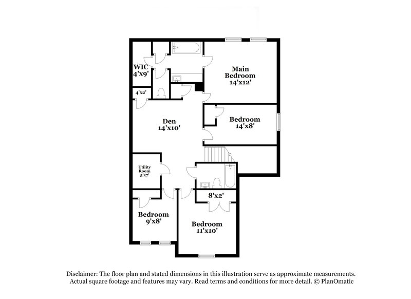 2,120/Mo, 13034 Rose Landing Dr Houston, TX 77070 Floorplan View 2