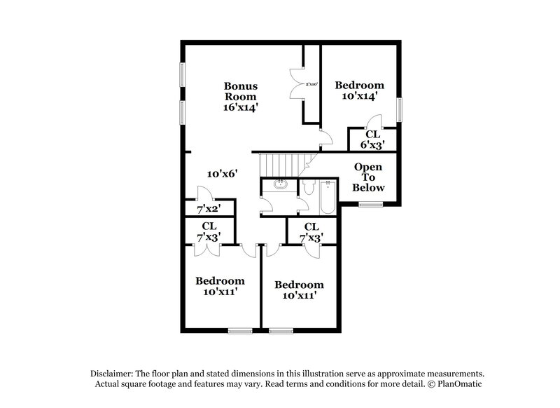 2,075/Mo, 16647 Spirit St Porter, TX 77365 Floorplan View 2