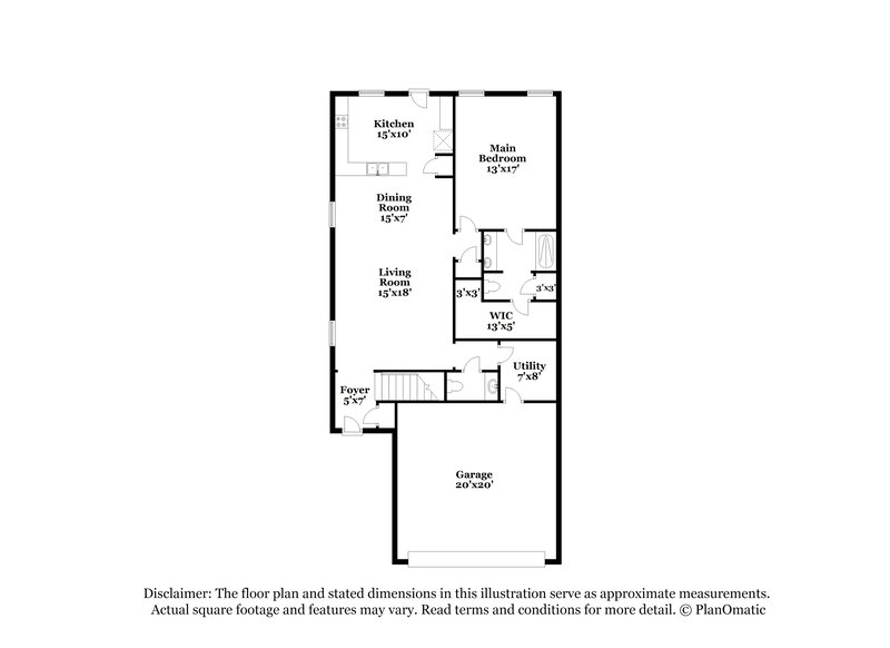 2,020/Mo, 21046 Voyage Ln Porter, TX 77365 Floor Plan View