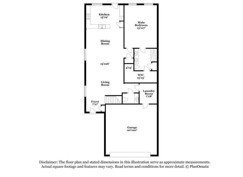 1,875/Mo, 16630 Spirit St Porter, TX 77365 Floorplan View