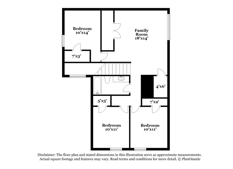 1,875/Mo, 16630 Spirit St Porter, TX 77365 Floorplan View 2