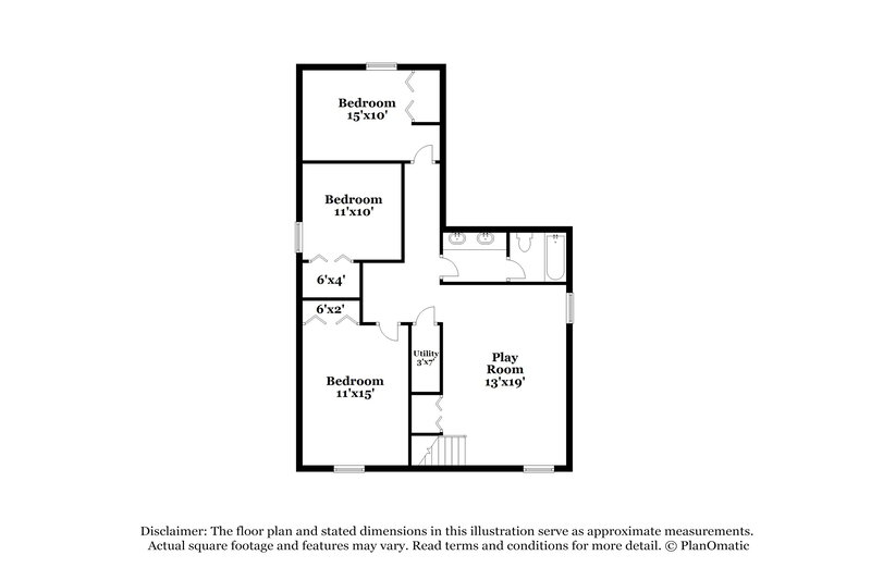 1,770/Mo, 16734 Rover Ln Porter, TX 77365 Floor Plan View 2