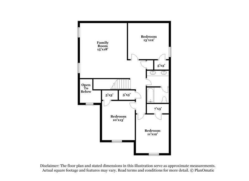 2,125/Mo, 16726 Rover Ln Porter, TX 77365 Floorplan View 2