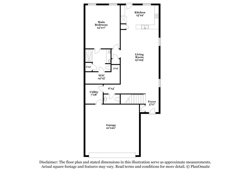 1,995/Mo, 20975 Endeavor St Porter, TX 77365 Floor Plan View