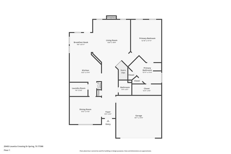 0/Mo, 20403 Louetta Crossing Dr Spring, TX 77388 Floor Plan View