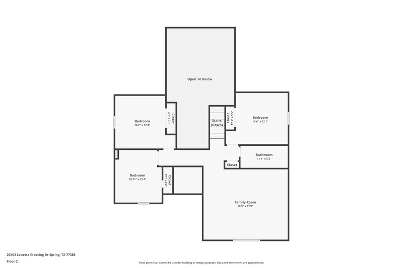 0/Mo, 20403 Louetta Crossing Dr Spring, TX 77388 Floor Plan View 2