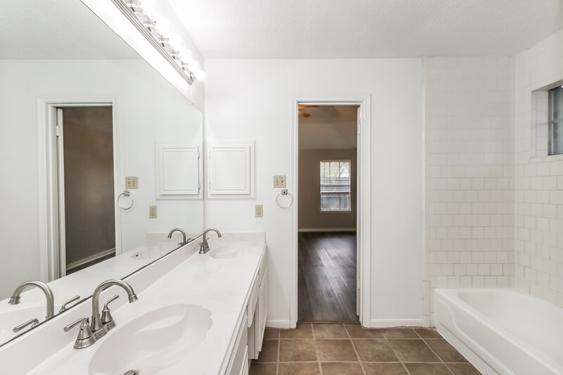 1,685/Mo, 16907 Dusty Mill Dr E Sugar Land, TX 77478 Main Bathroom View