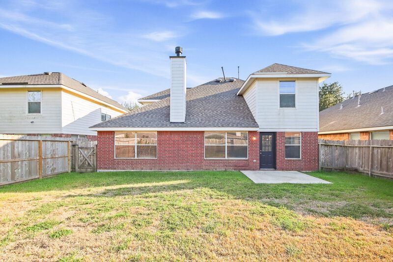 1,890/Mo, 6619 Rockwall Trail Dr Humble, TX 77346 Rear View
