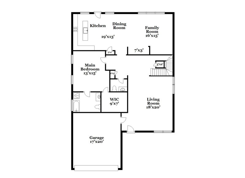 2,280/Mo, 15523 Bartlett Pear Ct Houston, TX 77049 Floor Plan View