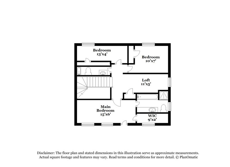 1,865/Mo, 11823 Princess Garden Way Houston, TX 77047 Floor Plan View 3