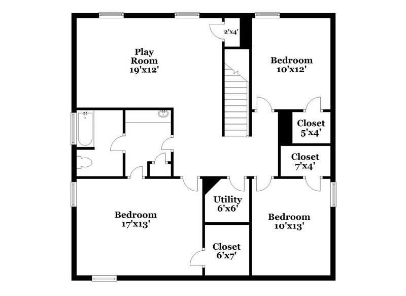 2,000/Mo, 18031 Seco Creek Ln Humble, TX 77396 Floor Plan View 2
