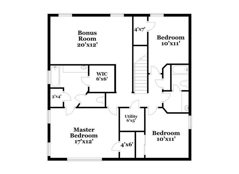 2,225/Mo, 17811 Prescott Green Cir Humble, TX 77396 Floorplan View 2