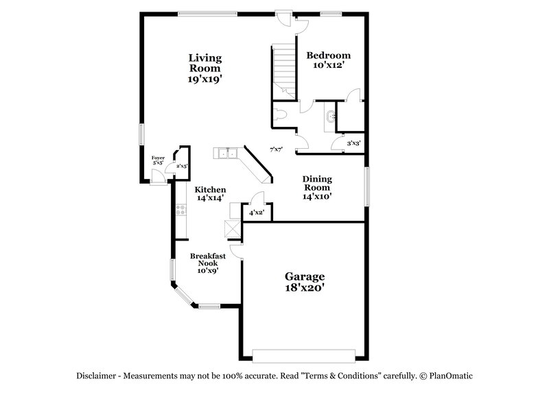 2,145/Mo, 17806 Aveleigh Ln Humble, TX 77396 Floorplan View