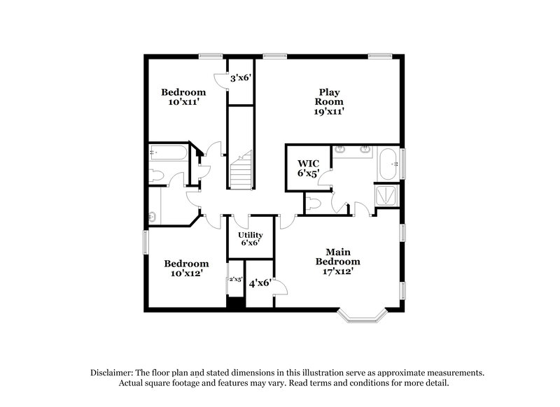 2,290/Mo, 10454 Fire Sage Dr Humble, TX 77396 Floor Plan View 2